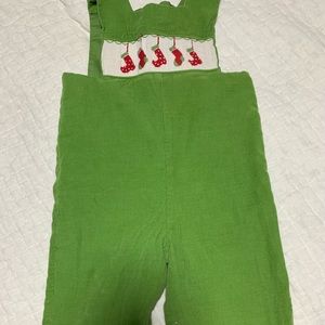 Christmas Smocked Long Jonjon